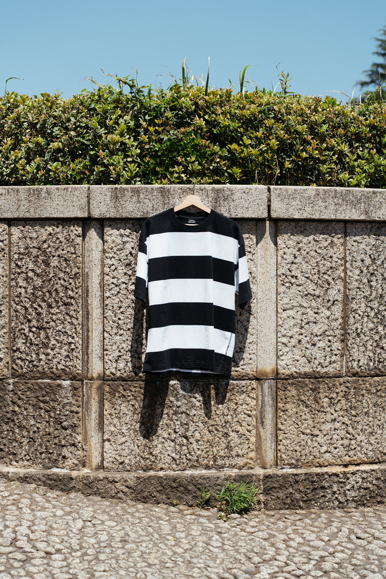 Healthknit Black Label PRISONER STRIPES TEE
