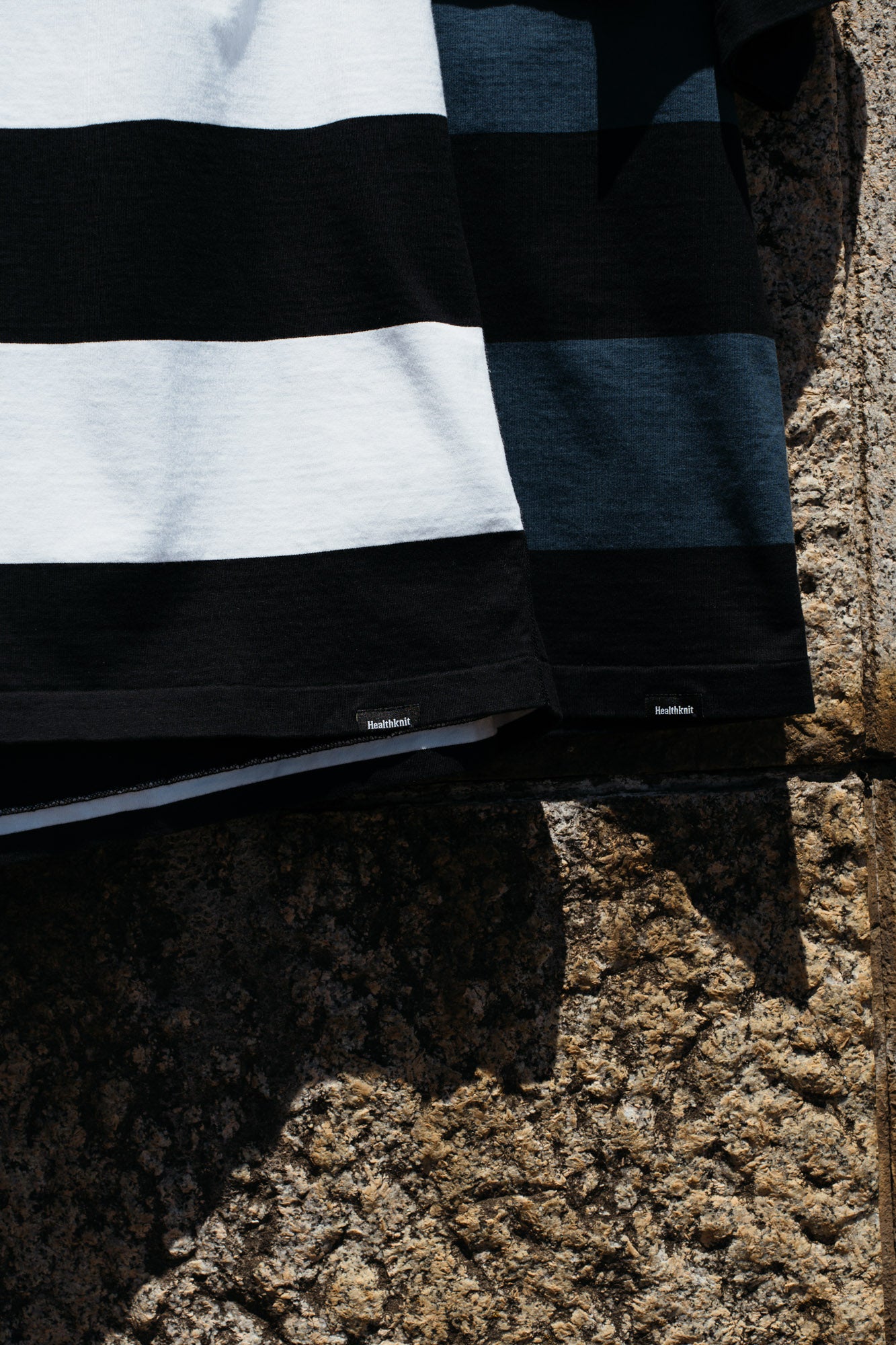 Healthknit Black Label PRISONER STRIPES TEE