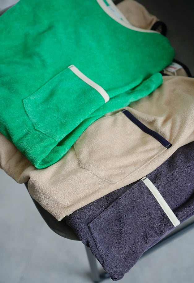 Healthknit Tri-Blend Pile Crew S/S w/Pocket