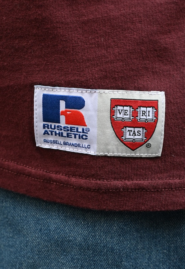 RUSSELL ATHLETIC Harvard University Bookstore Jersey S/S Crew T