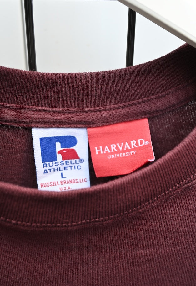 RUSSELL ATHLETIC Harvard University Bookstore Jersey S/S Crew T