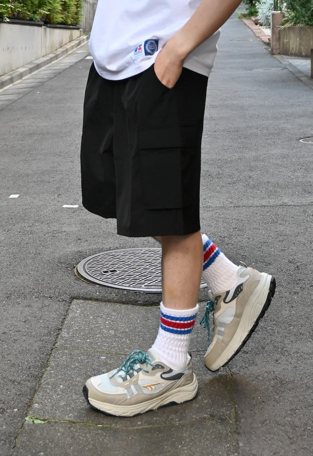 RUSSELL ATHLETIC Stretch Nylon Beach Shorts