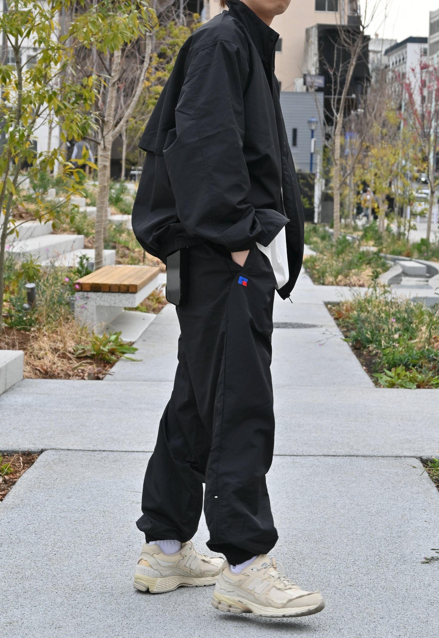 RUSSELL ATHLETIC Nylon Tussah Classic Training Pants