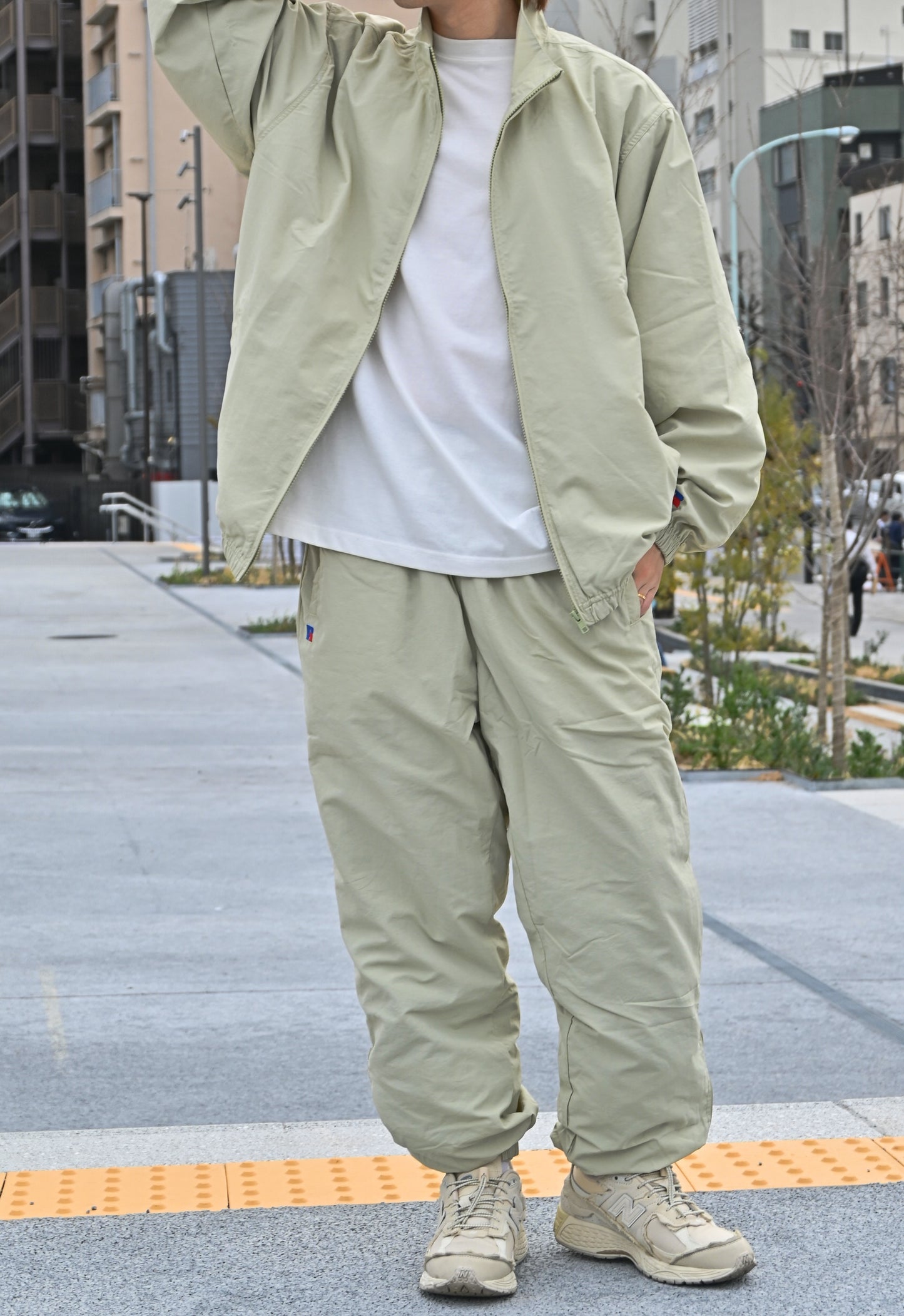 RUSSELL ATHLETIC Nylon Tussah Classic Training Jacket
