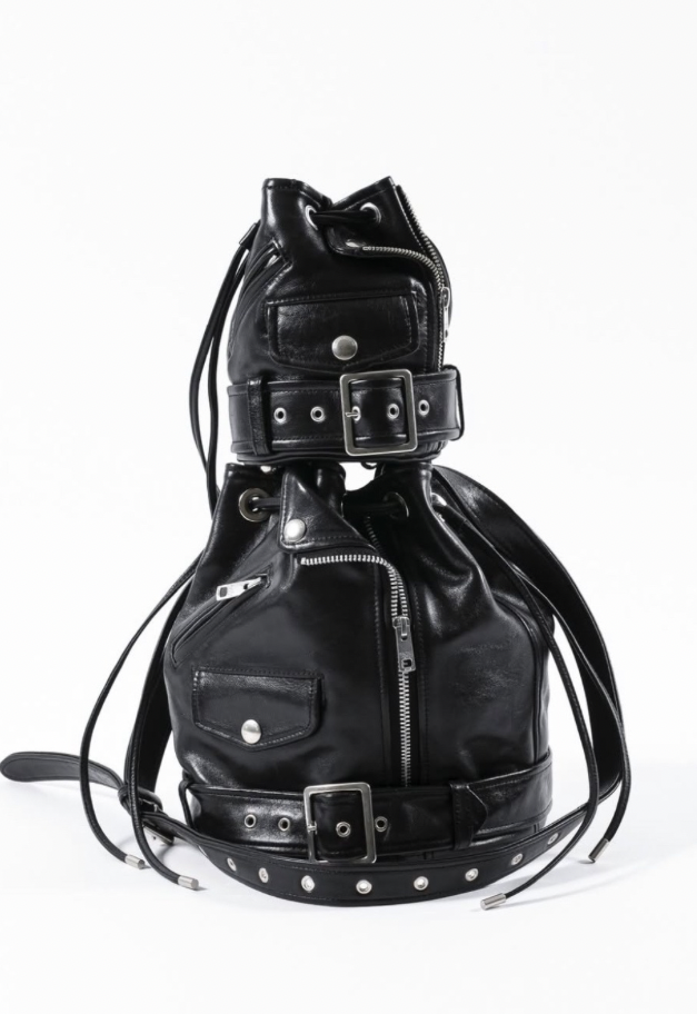 beautiful people riders drawstring bag【残1点】