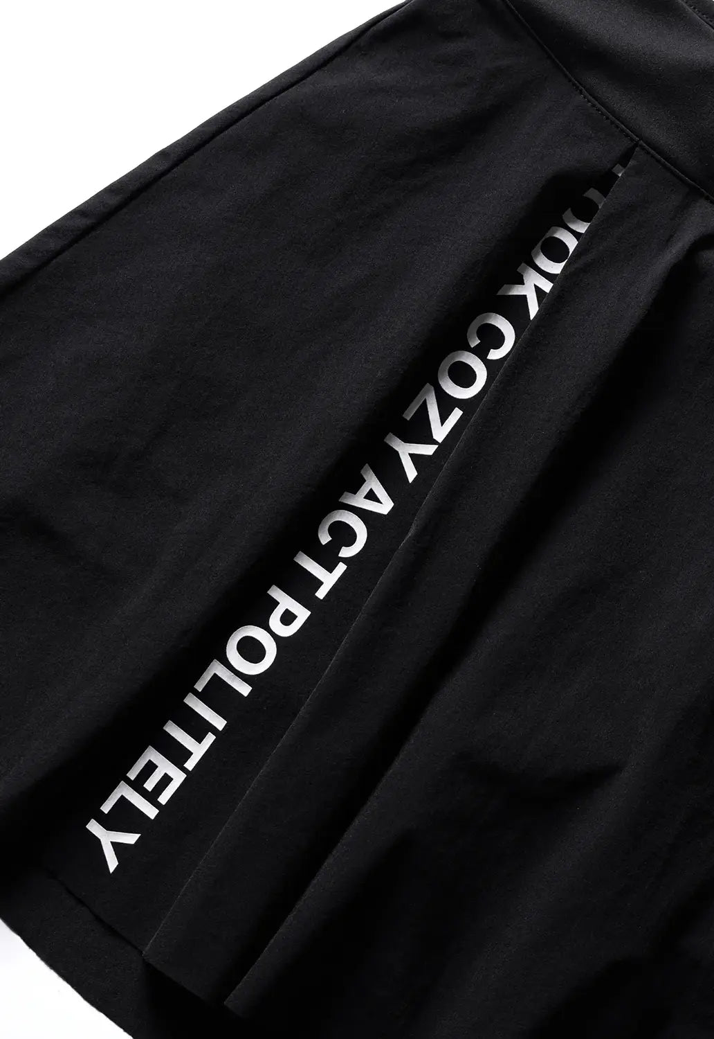 Local GOLF Stretch Nylon Golf SKIRT 【BLACK】