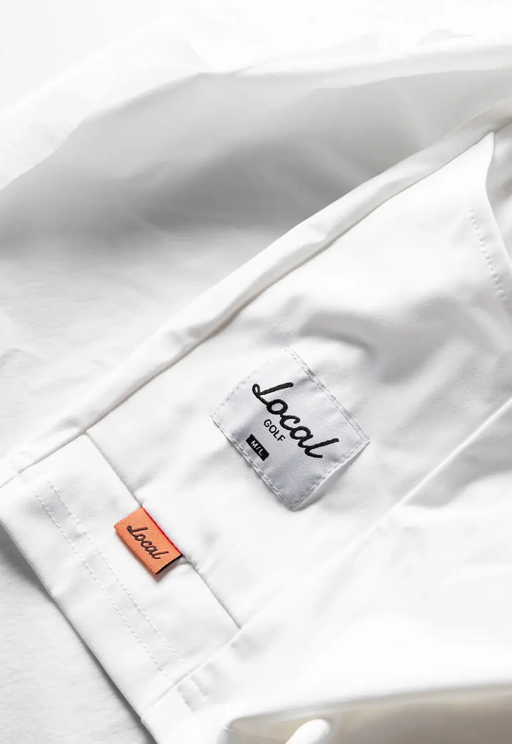 Local GOLF Stretch Nylon Golf SKIRT【WHITE】