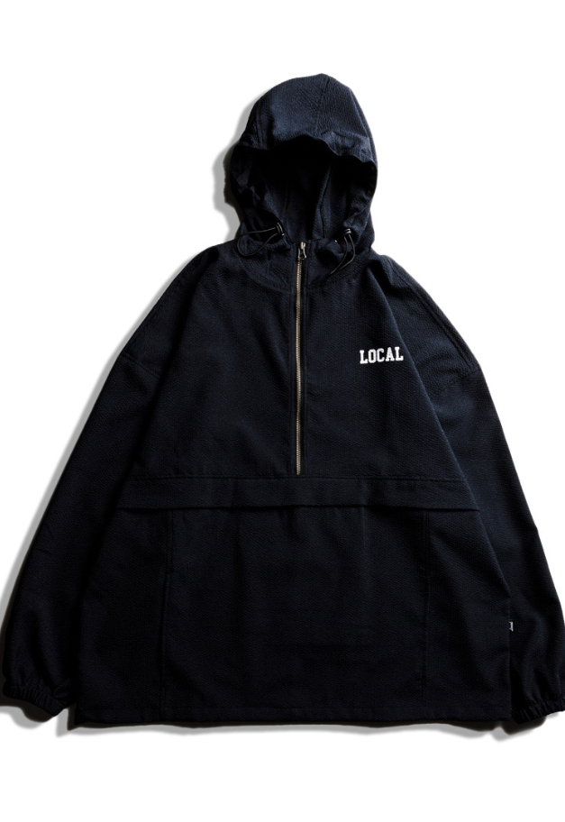 新品 Local GOLF BD Arch Seersucker Anorak Local GOLF BD Arch Seersucker Anorak JK – SANTÉ et NOEL