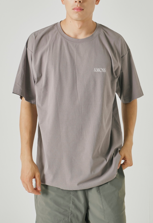 &MOSS 【クーポン割引】DRY TOUCH BACKPRINT T-SHIRTS