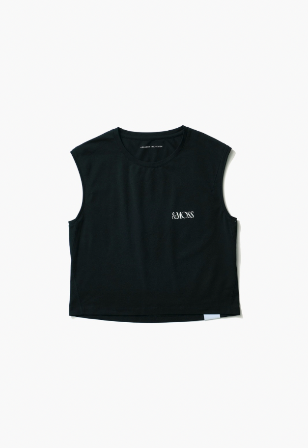 &MOSS 【クーポン割引】SMOOTH TOUCH BACKPRINT CROPPED T-SHIRTS(W)