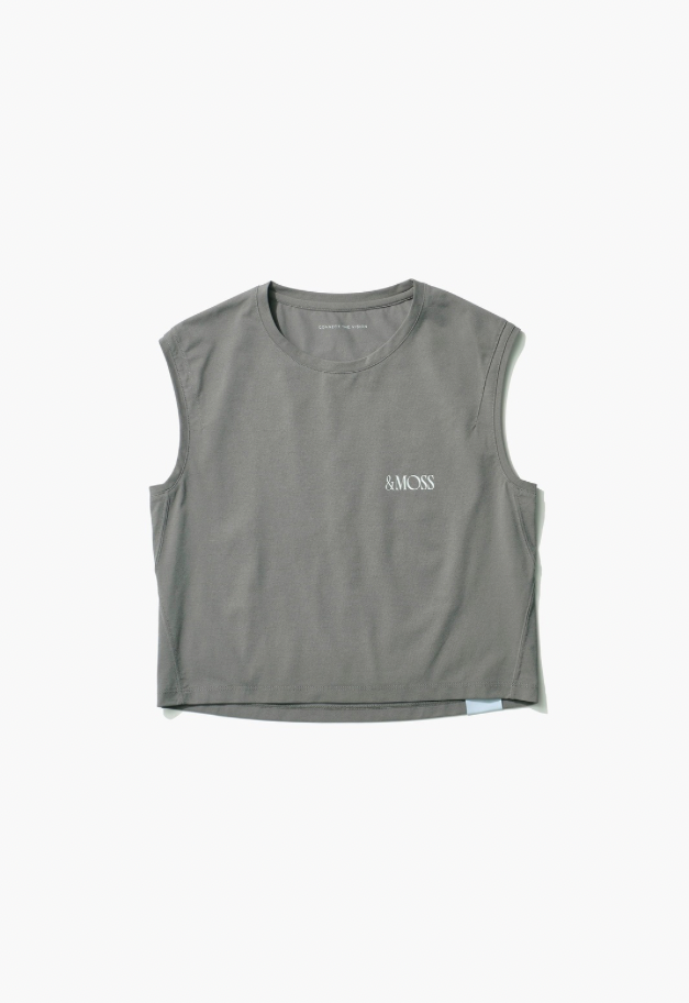 &MOSS 【クーポン割引】SMOOTH TOUCH BACKPRINT CROPPED T-SHIRTS(W)