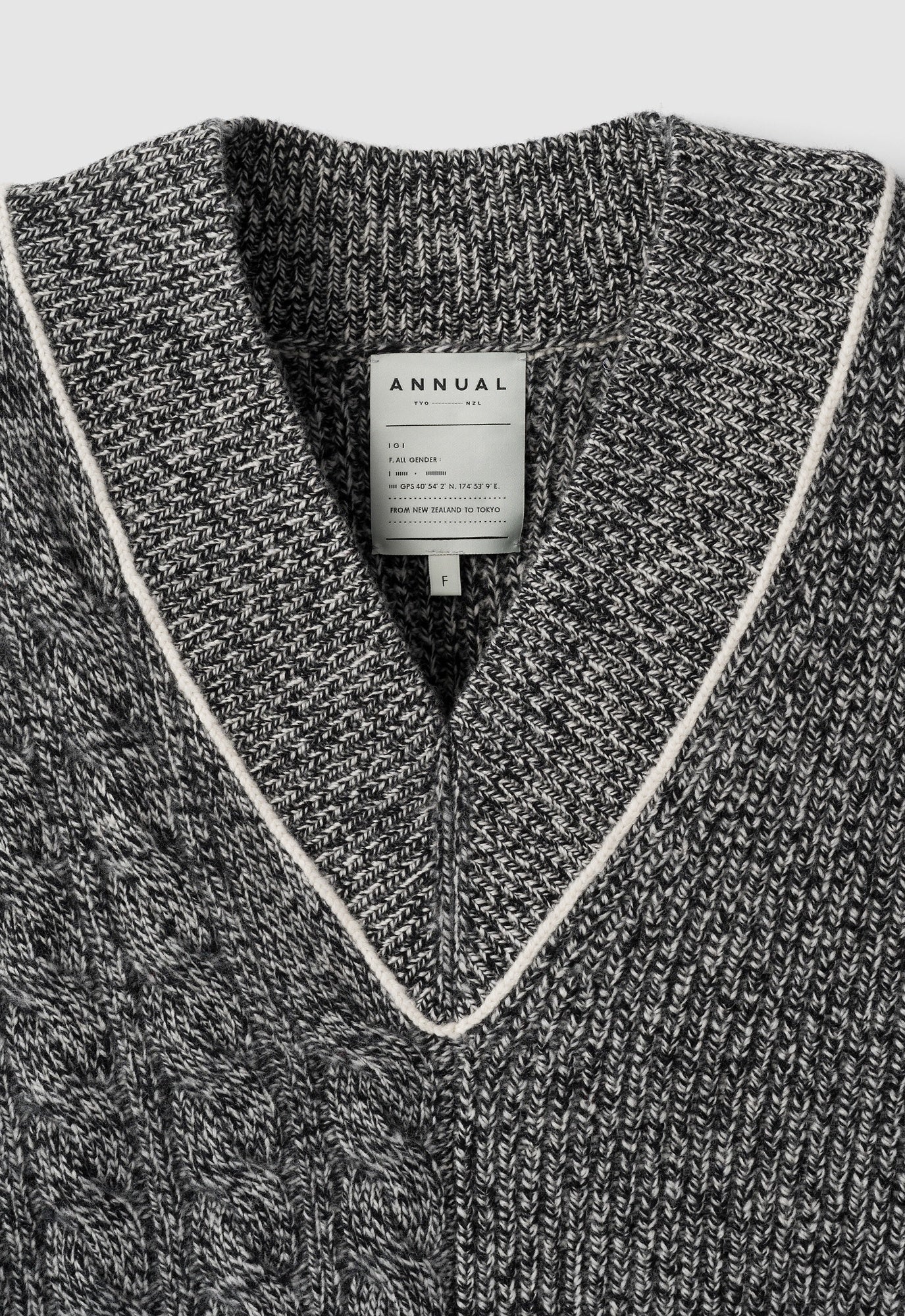 ANNUAL CRICKET VEST【UNISEX/残り1点】