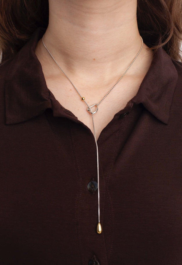 The Noetic. Drop Necklace(unisex)【残り1点】