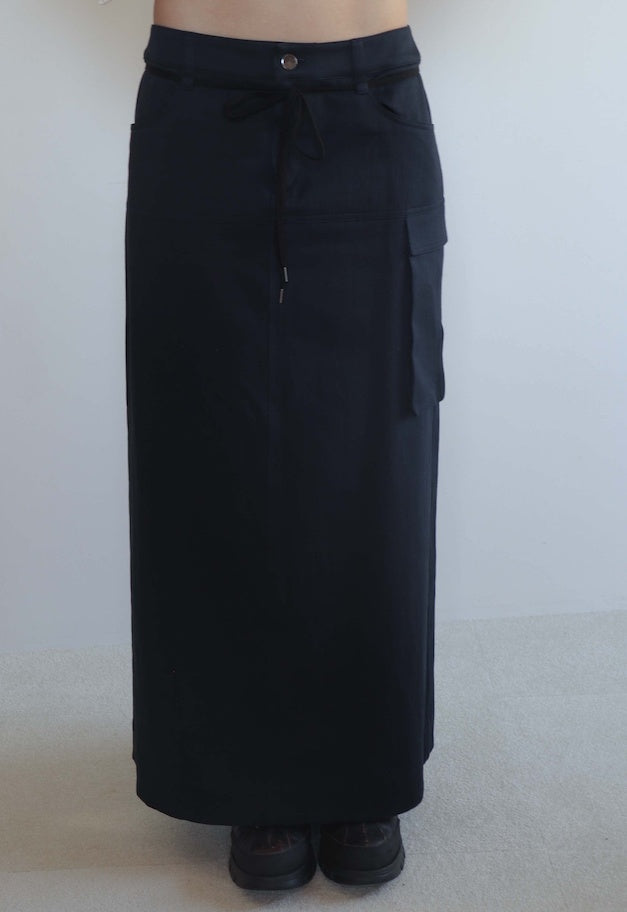 The Noetic. Vintage Satin Skirt