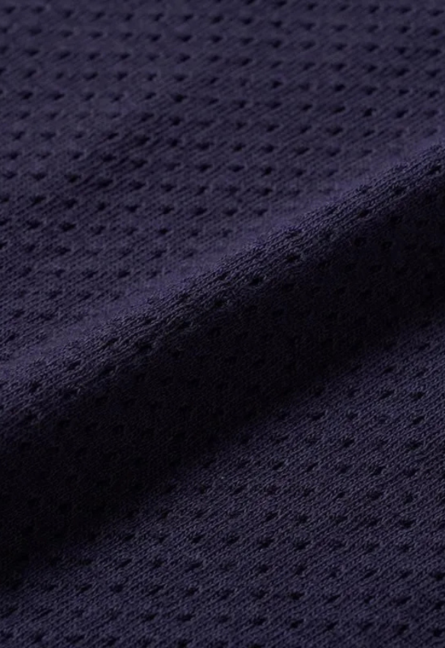 Healthknit U.S. Cotton Mesh Skipper T【UNISEX】