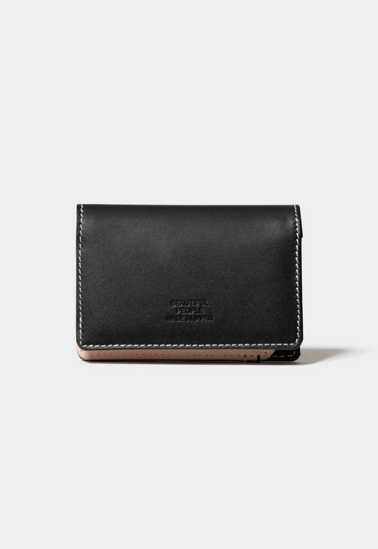 beautiful people einstein leather card case