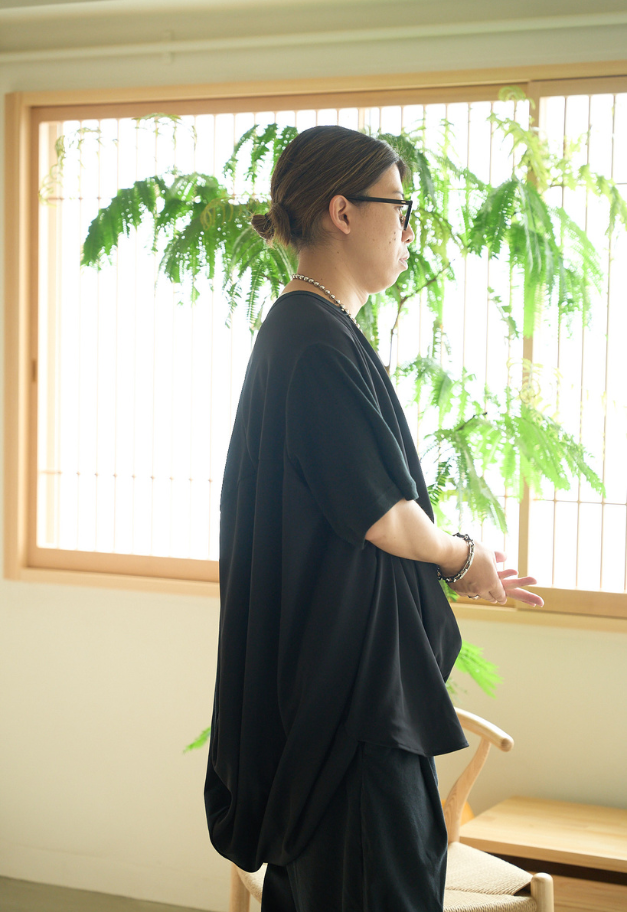 ANREALAGE BALL MULTI TEXTILE TEE【UNISEX】