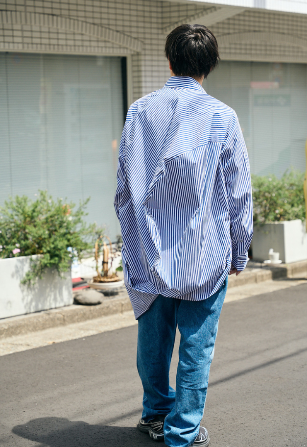 ANREALAGE BALL STRIPE SHIRT【UNISEX】