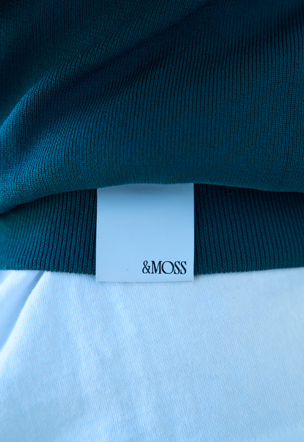 ◆[バイバック保証] &MOSS 【クーポン割引】COMFORT KNIT SHORT HOODIE(W)