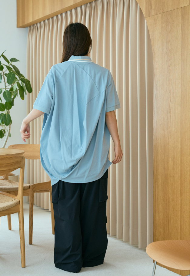 ANREALAGE BALL EMBROIDERY POLO SHIRT【UNISEX】