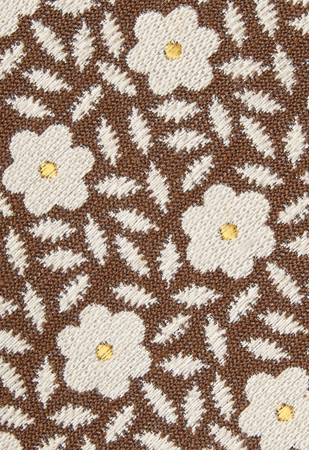 giraffe 小さな幸せを見つけて&チャーミングが、隠せない。｜リバーシブルフラワーソリッドタイ