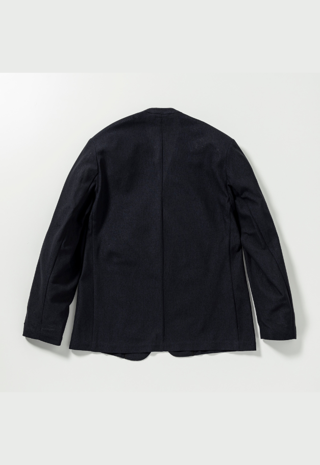 1PIU1UGUALE3 RELAX TECLINO COLLARLESS JACKET【予約商品】