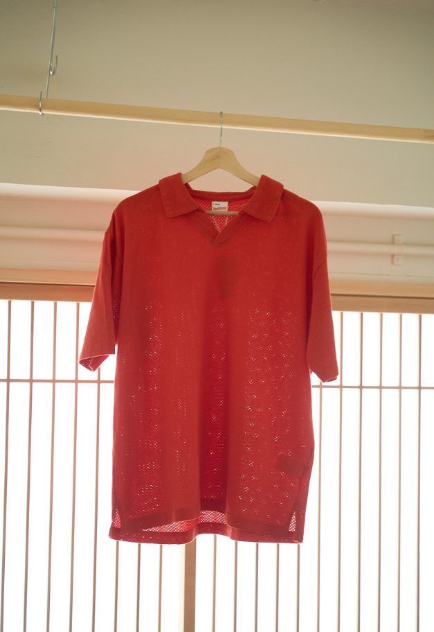 Healthknit U.S. Cotton Mesh Skipper T【UNISEX】