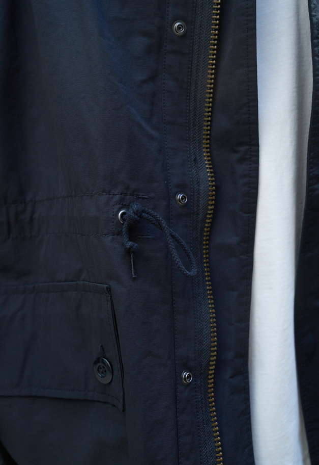 ◆[バイバック保証] ARMY TWILL COTTON NYLON STAND COAT