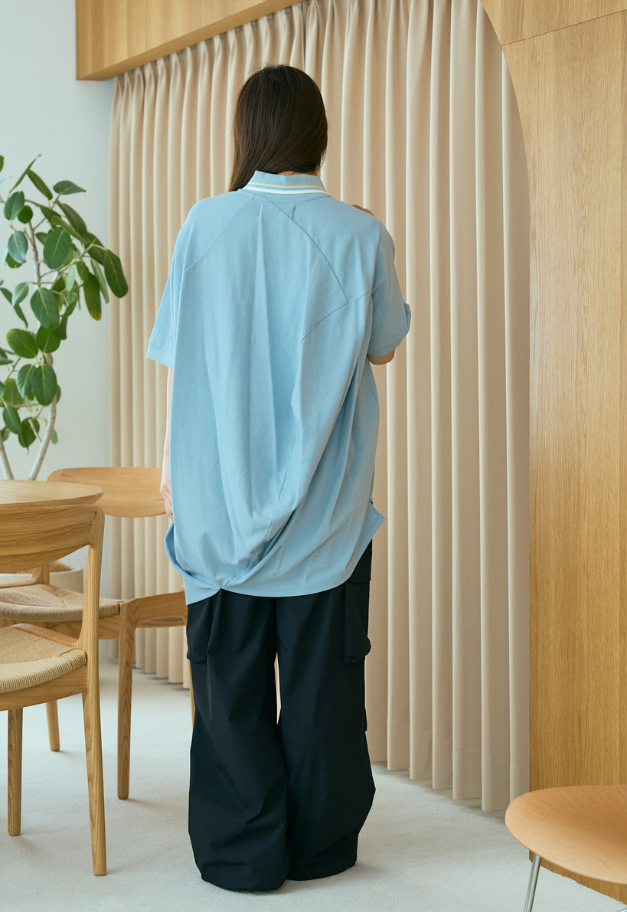 ANREALAGE BALL EMBROIDERY POLO SHIRT【UNISEX】