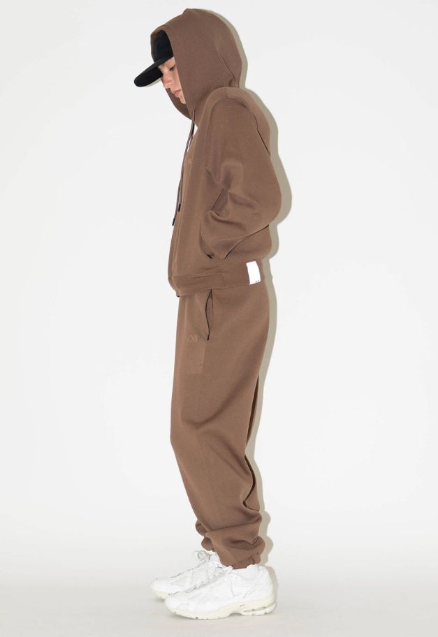 ◆[バイバック保証] &MOSS 【クーポン割引】COMFORT KNIT SHORT HOODIE(W)