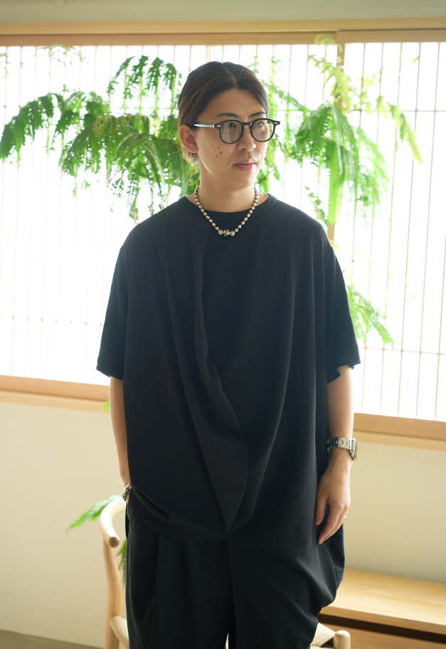 ANREALAGE BALL MULTI TEXTILE TEE【UNISEX】