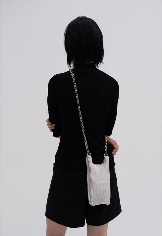 LASTFRAME KYOTO METALLIC MARKET BAG MINI