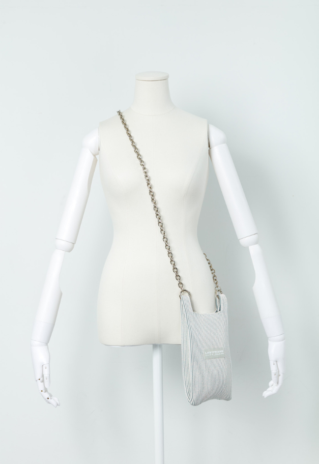 LASTFRAME KYOTO METALLIC MARKET BAG MINI