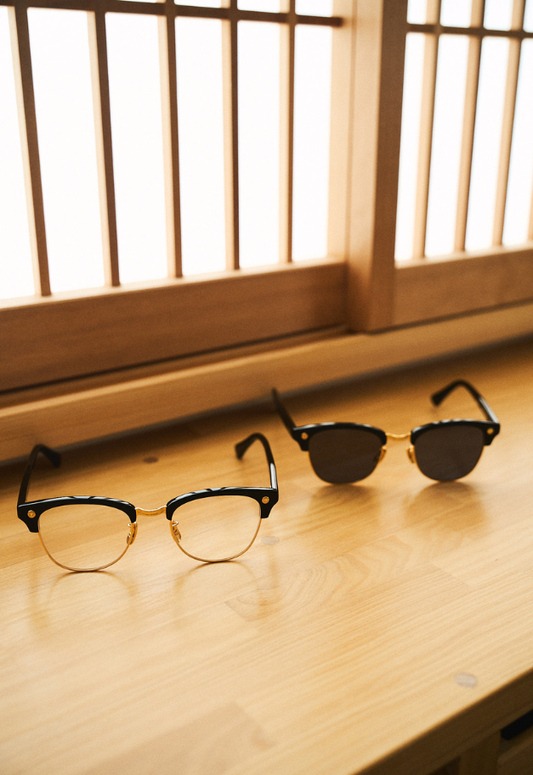 PORTER CLASSIC SUNGLASSES SMITH RIVET COLLECTION【GOLD/K18】