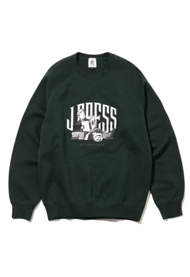 J.PRESS【AaronChang/UNISEX】ILLUST-SWEAT【9/26- 順次発送】