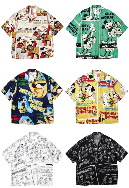 PORTER CLASSIC DISNEY COLLECTION ALOHA SHIRT【UNISEX】