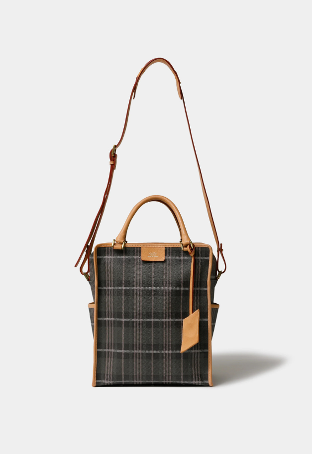 beautiful people noble pop plaid tote bag【予約商品】