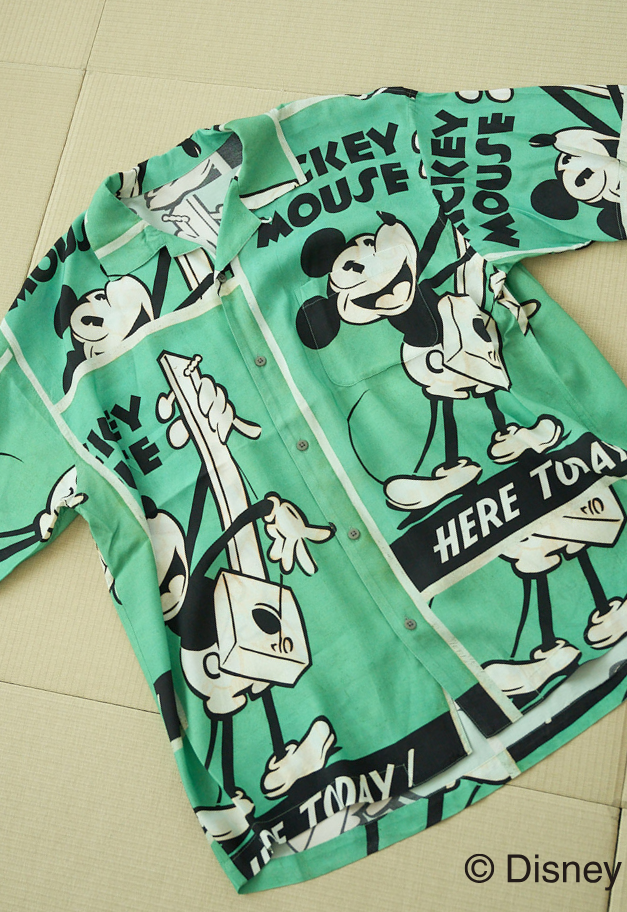 PORTER CLASSIC DISNEY COLLECTION ALOHA SHIRT【UNISEX】