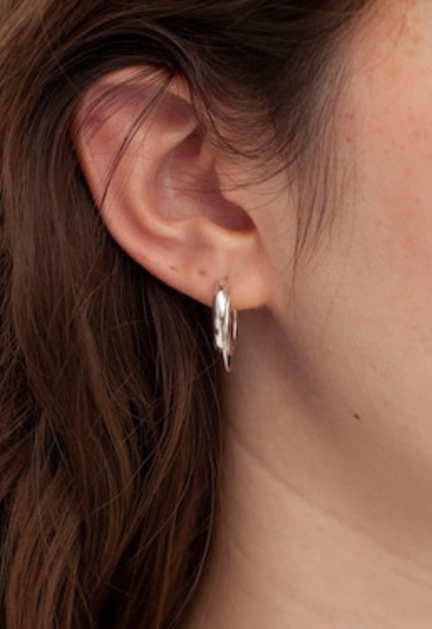 The Noetic. Hoop Earrings (Silver925)
