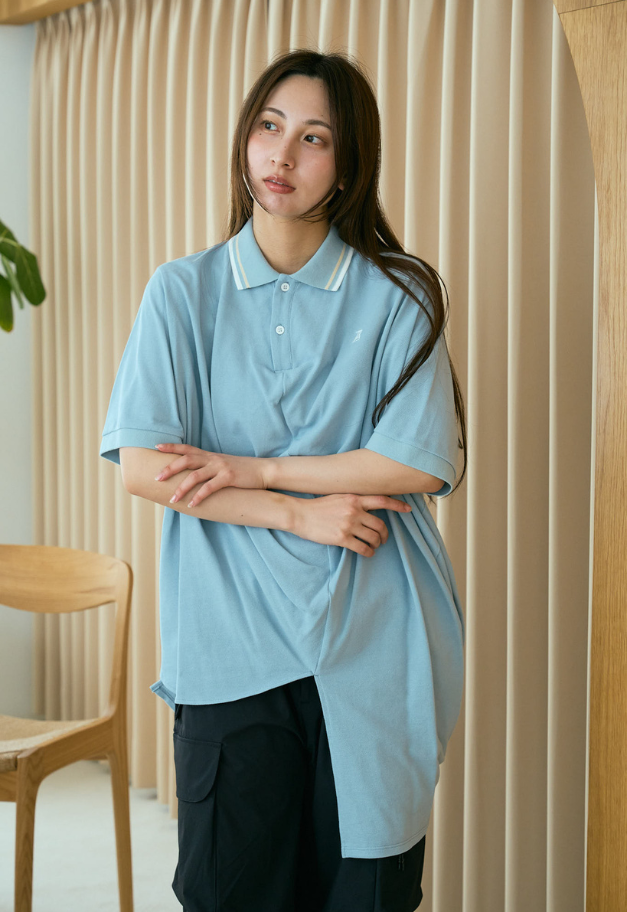 ANREALAGE BALL EMBROIDERY POLO SHIRT【UNISEX】