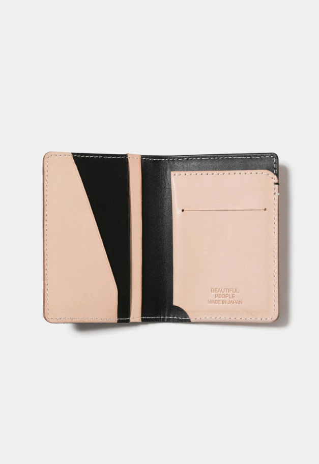 beautiful people einstein leather card case