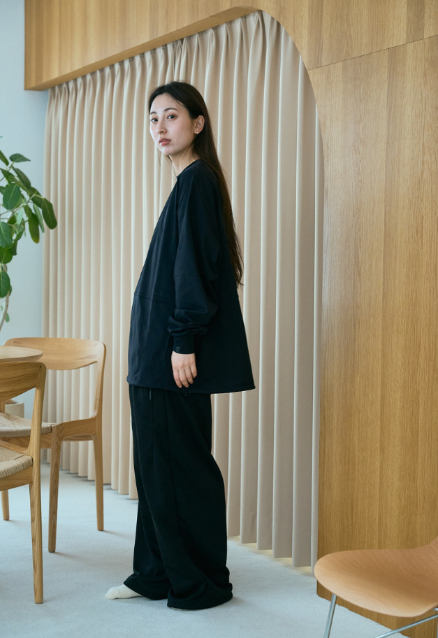 +phenix DRAWSTRING LONG SLEEVE TEE【UNISEX】