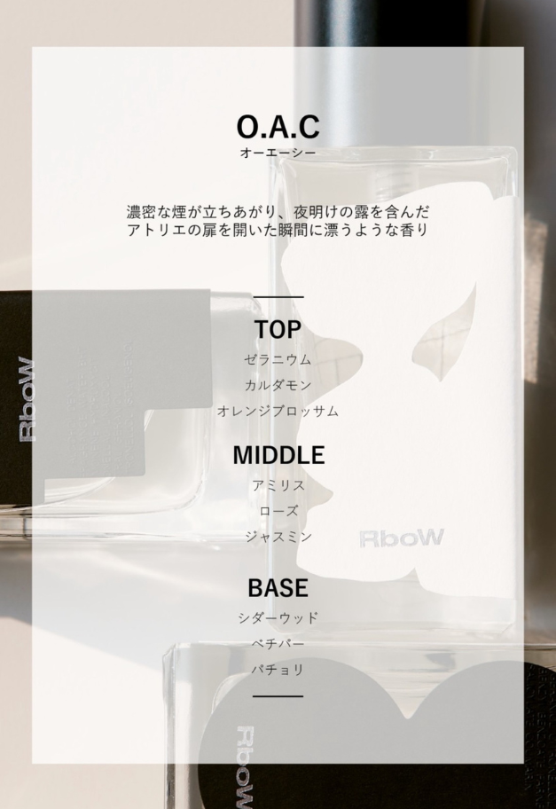 RboW ケーススタディ オードパルファム 50ml【O.A.C】