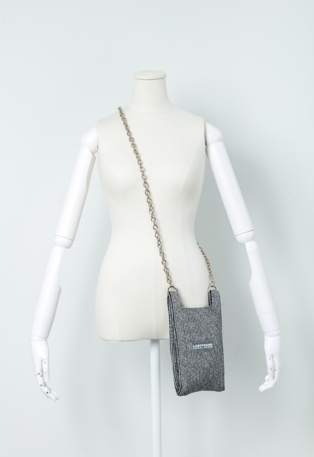 LASTFRAME KYOTO METALLIC MARKET BAG MINI