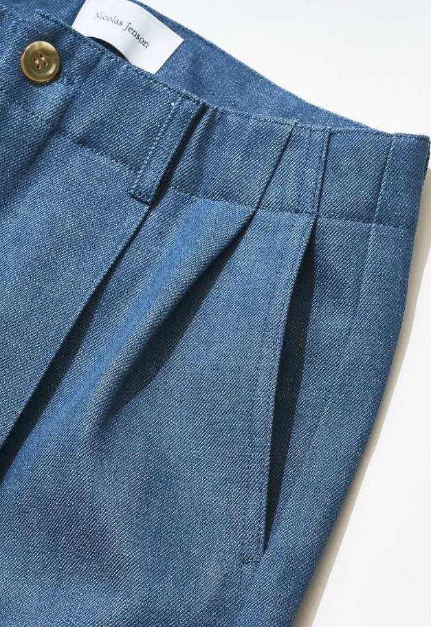 Nicolas Jenson 【TUNING】DENIM WIDE SLACKS
