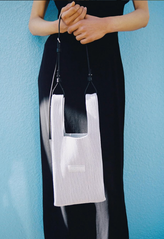 LASTFRAME KYOTO METALLIC MARKET BAG SMALL