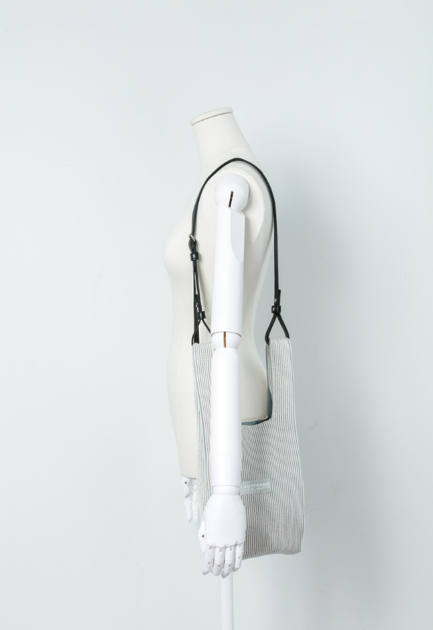 LASTFRAME KYOTO METALLIC MARKET BAG SMALL