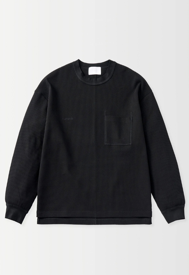 +phenix WAFFLE POCKET LONG SLEEVE TEE【予約商品/UNISEX】
