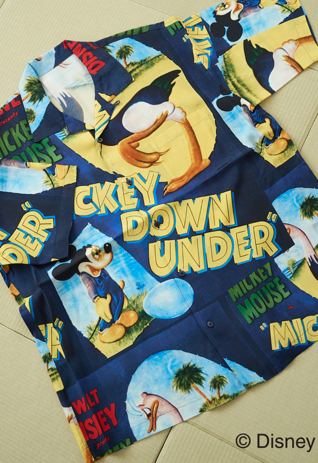 PORTER CLASSIC DISNEY COLLECTION ALOHA SHIRT【UNISEX】