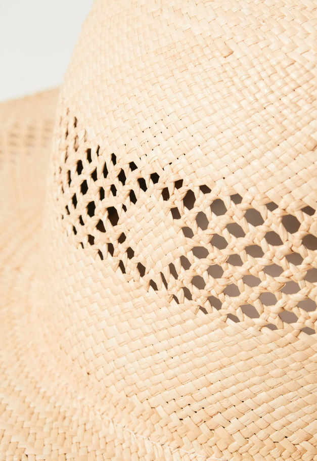 TAH panama lace hat